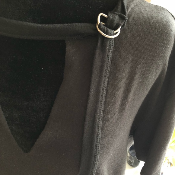 ‼️ Socialite Sweatshirt with D-ring Tie Deep- V ‼️ - Picture 3 of 8
